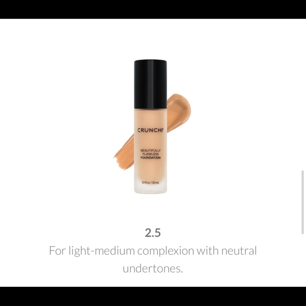 Crunchi flawless foundation 2.5